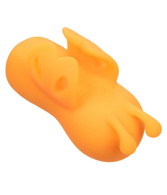 Calexotics - neon vibes the buzzing vibe estimulador de dedo 10 vibraciones naranja