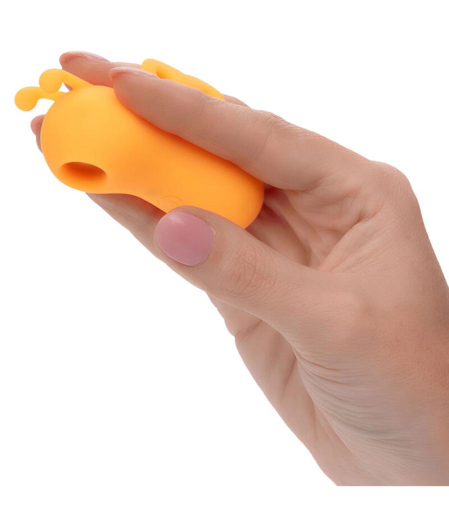 Calexotics - neon vibes the buzzing vibe estimulador de dedo 10 vibraciones naranja