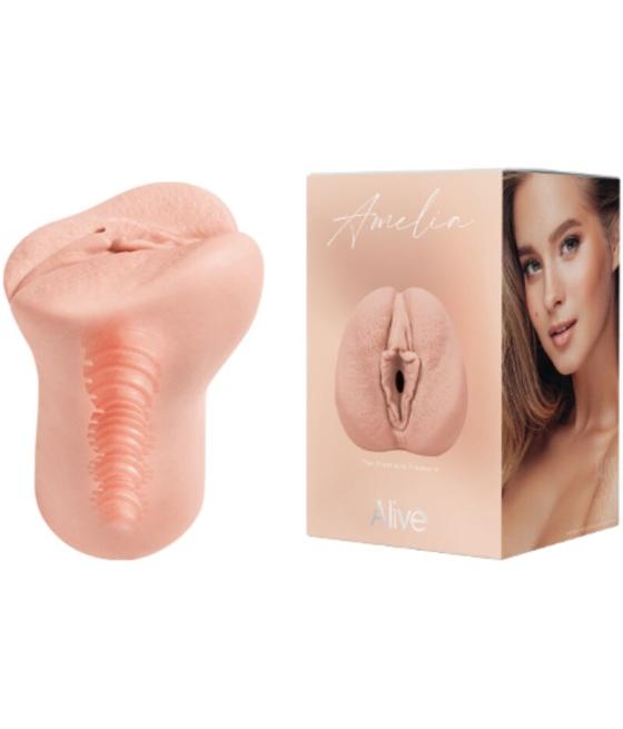 Alive - amelia masturbador masculino vagina super realÍstico natural