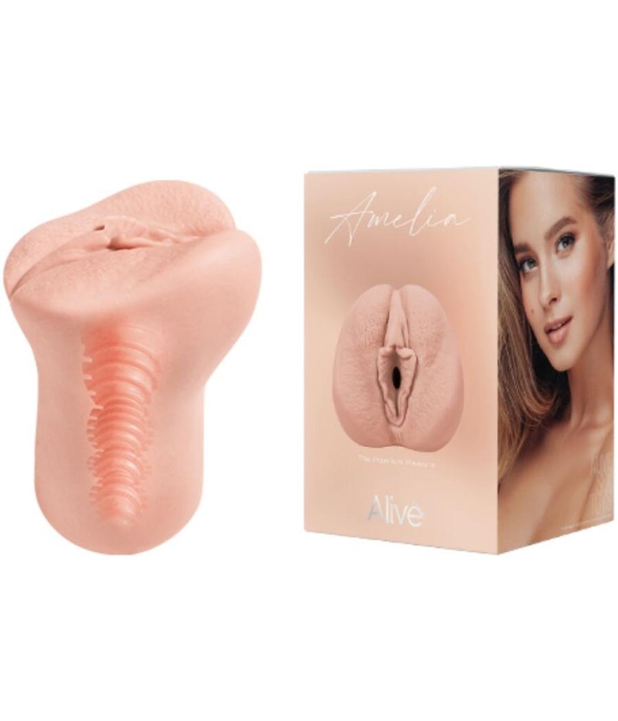 Alive - amelia masturbador masculino vagina super realÍstico natural