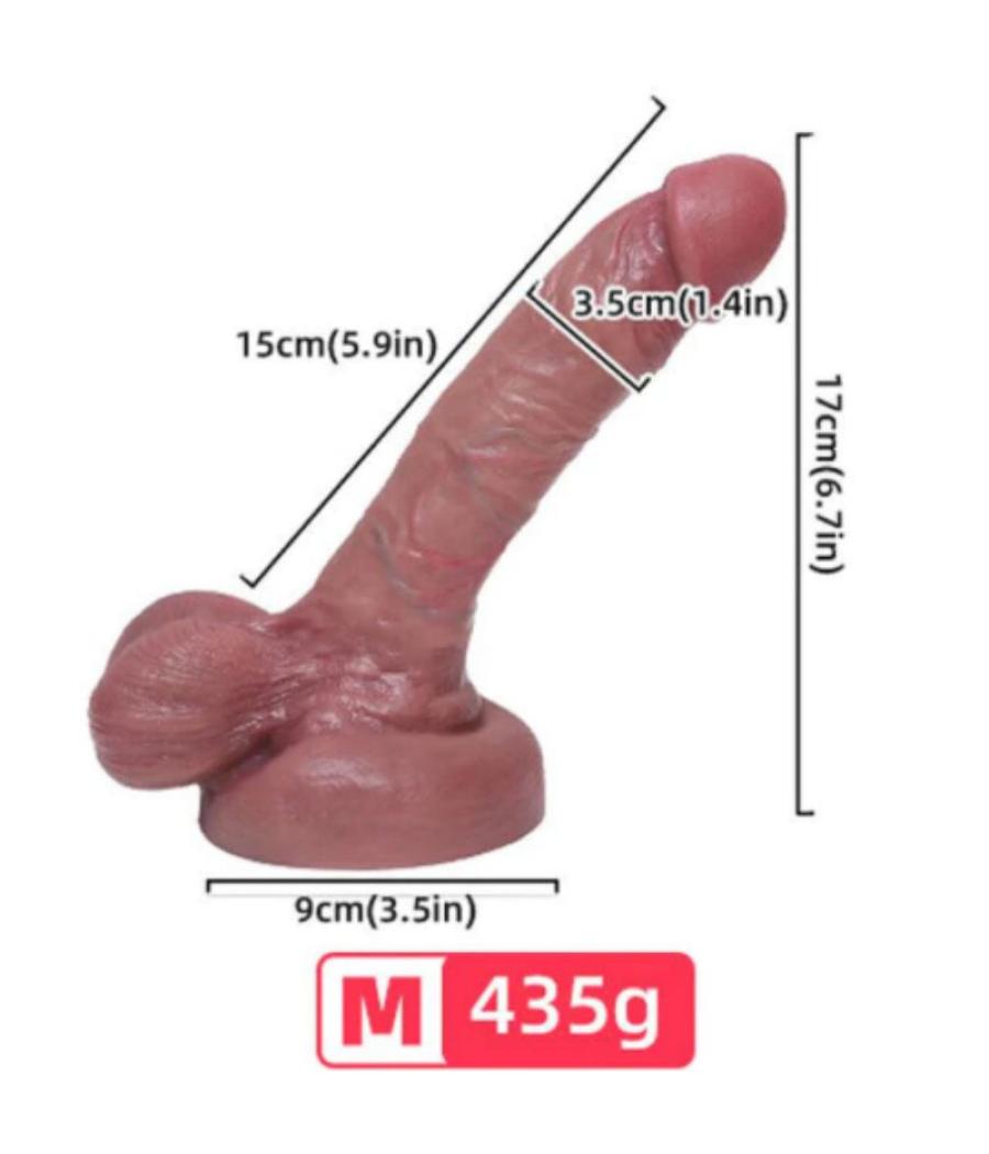 Armony - dildo realistico silicona liquida 15 cm