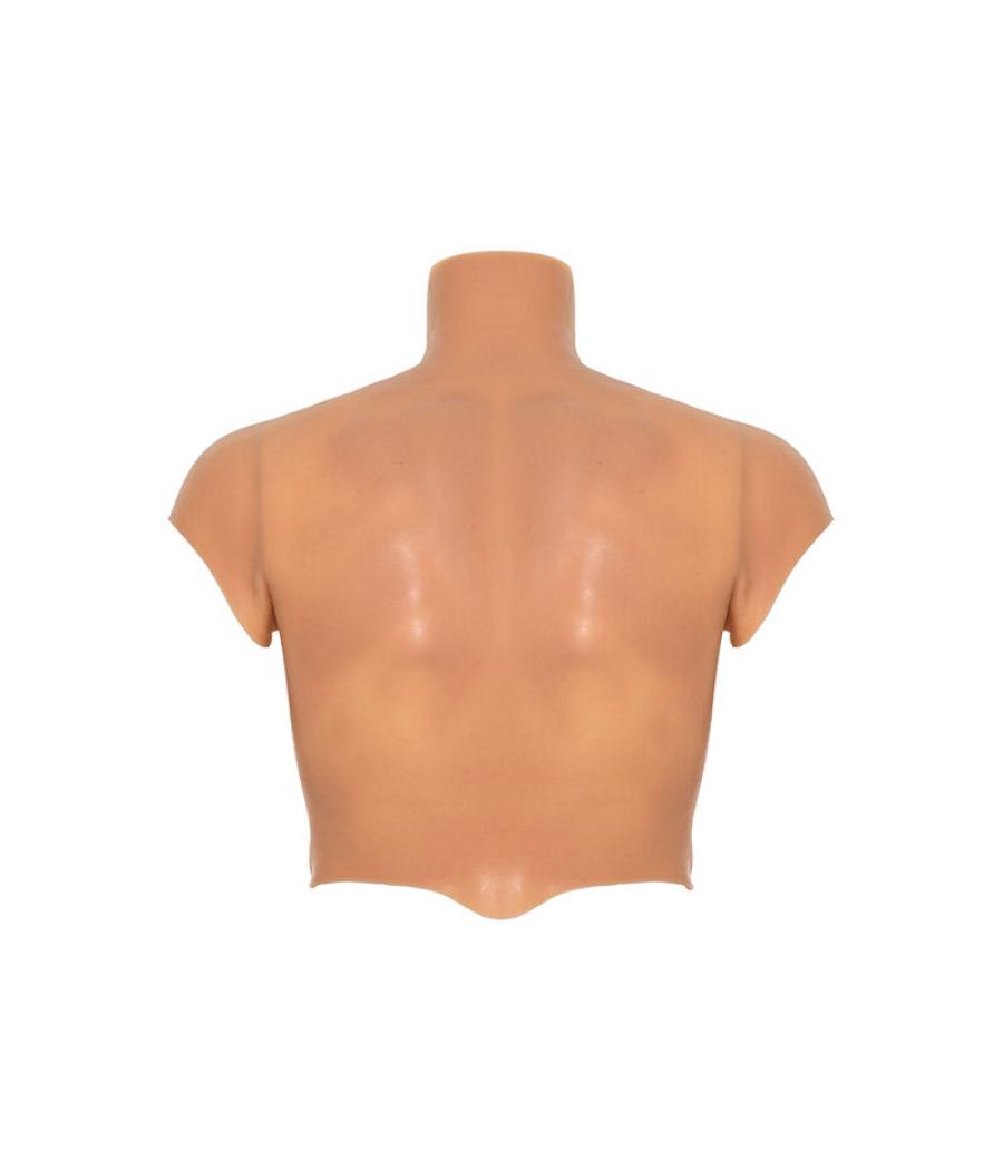 Hidden desire - alter ego camiseta silicona torso masculino con abdominales natural