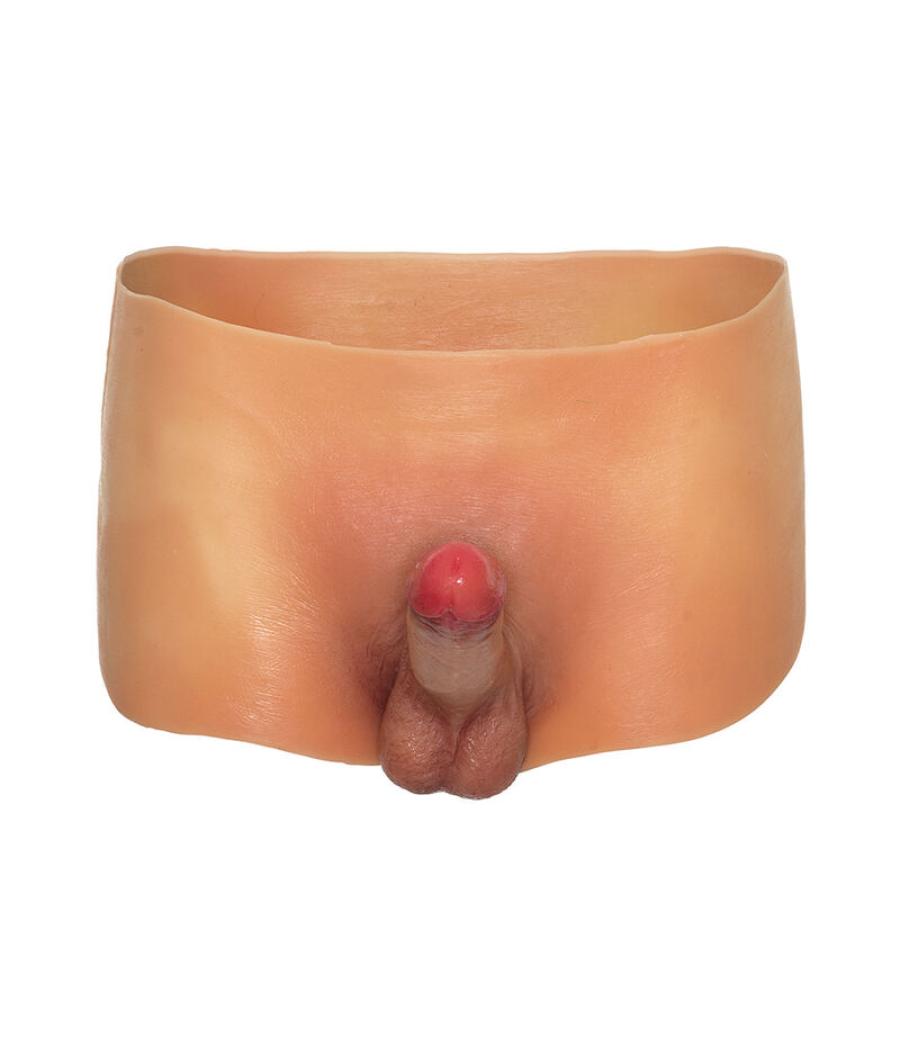 Hidden desire - alter ego bÓxer con pene 18 cm natural talla l