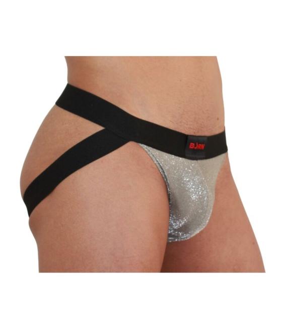 Burn - 001 jock brillante beige / negro s