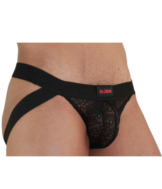 Burn - 005 jock lencero negro s