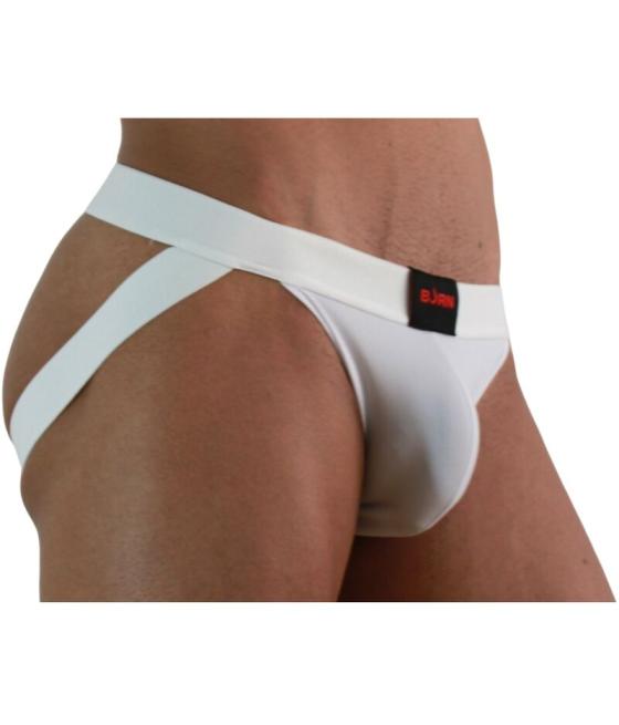 Burn - 007 jock lycra blanco s