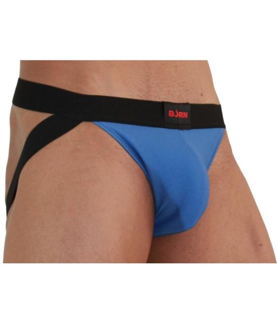 Burn - 008 jock azul / negro s