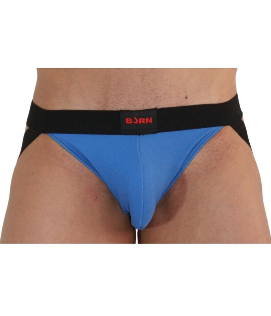 Burn - 008 jock azul / negro s