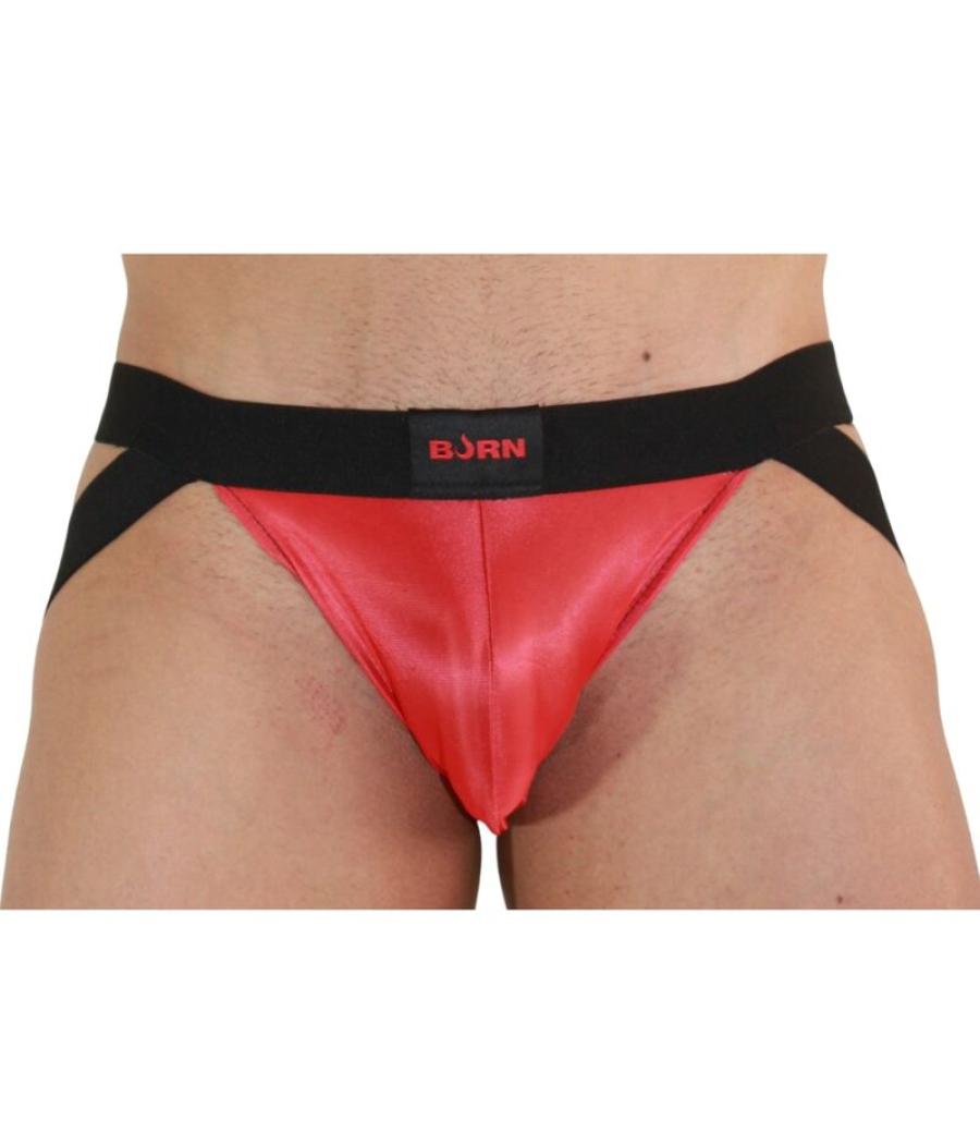 Burn - 010 jock rojo / negro s