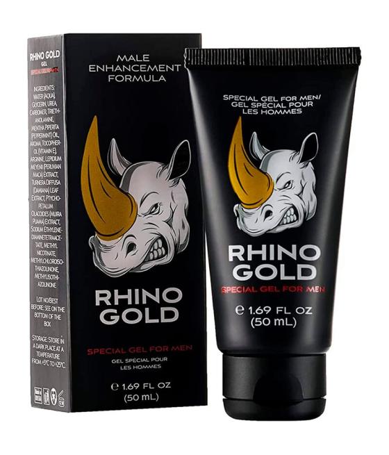 Rhino gold gel Íntimo para hombres 50 ml