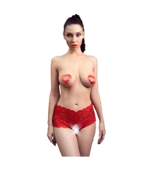 Chilirose - cr 4641 panties rojo s/m