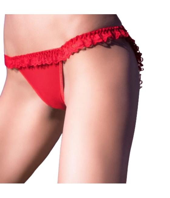 Chilirose - cr 4159 panties rojo s/m
