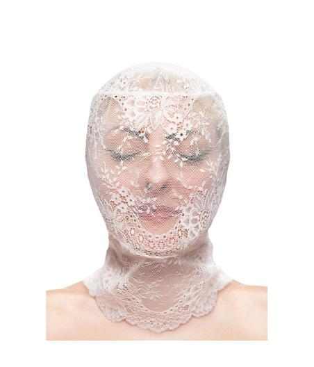 Ns novelties - fetish & fashion pasamontaÑas de encaje blanco