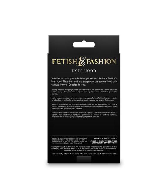 Ns novelties - fetish & fashion pasamontaÑas apertura de ojos nylon negro