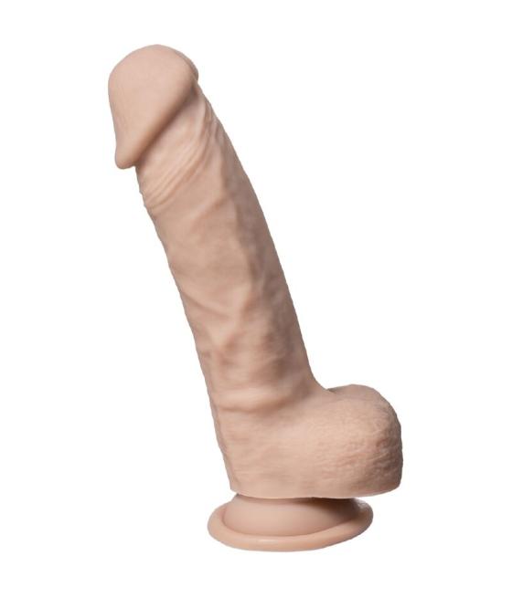 Silexd - modelo 1 real skin pene realÍstico termo reactivo 17.8 cm premium silexpan natural