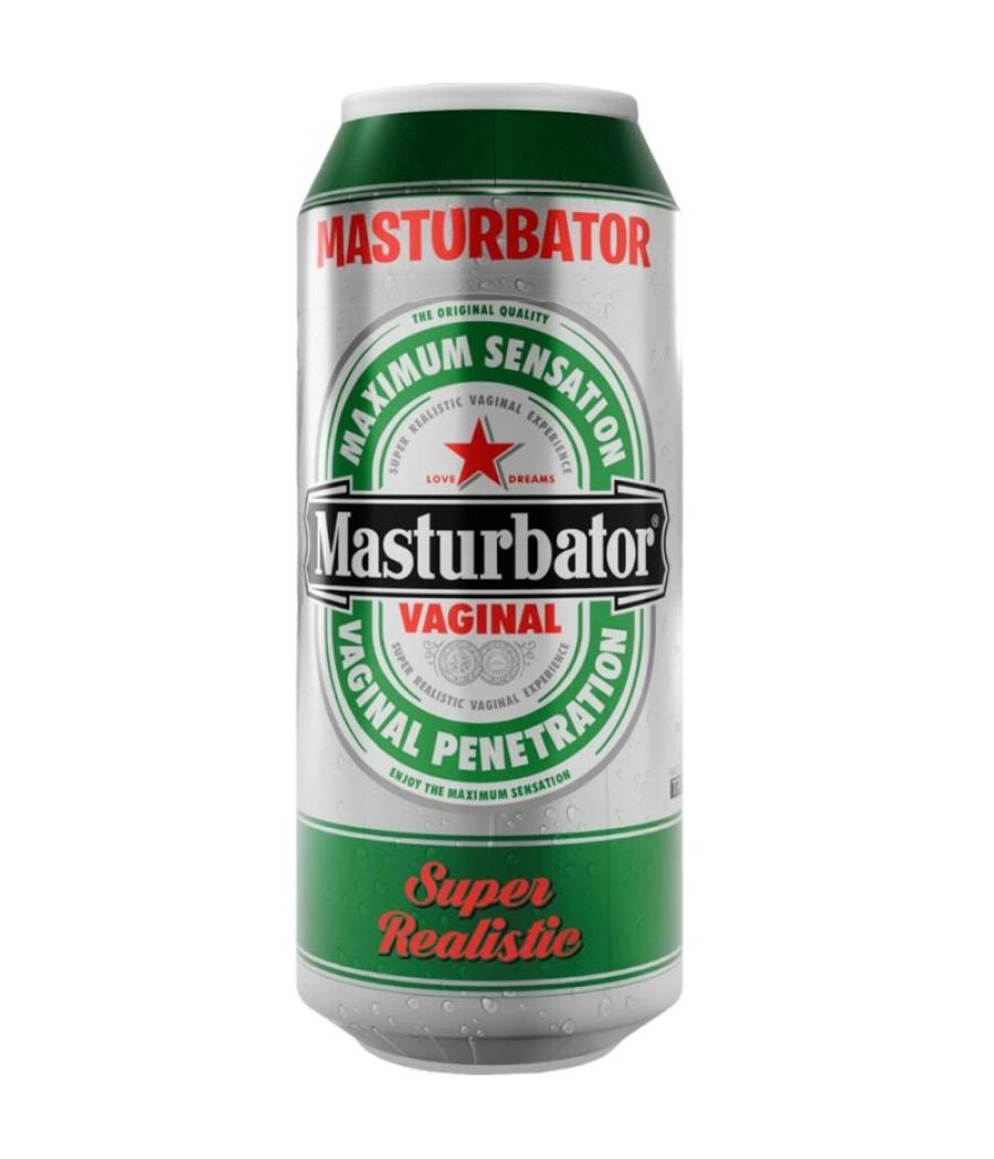 Alive - masturbador masculino vagina lata cerveza