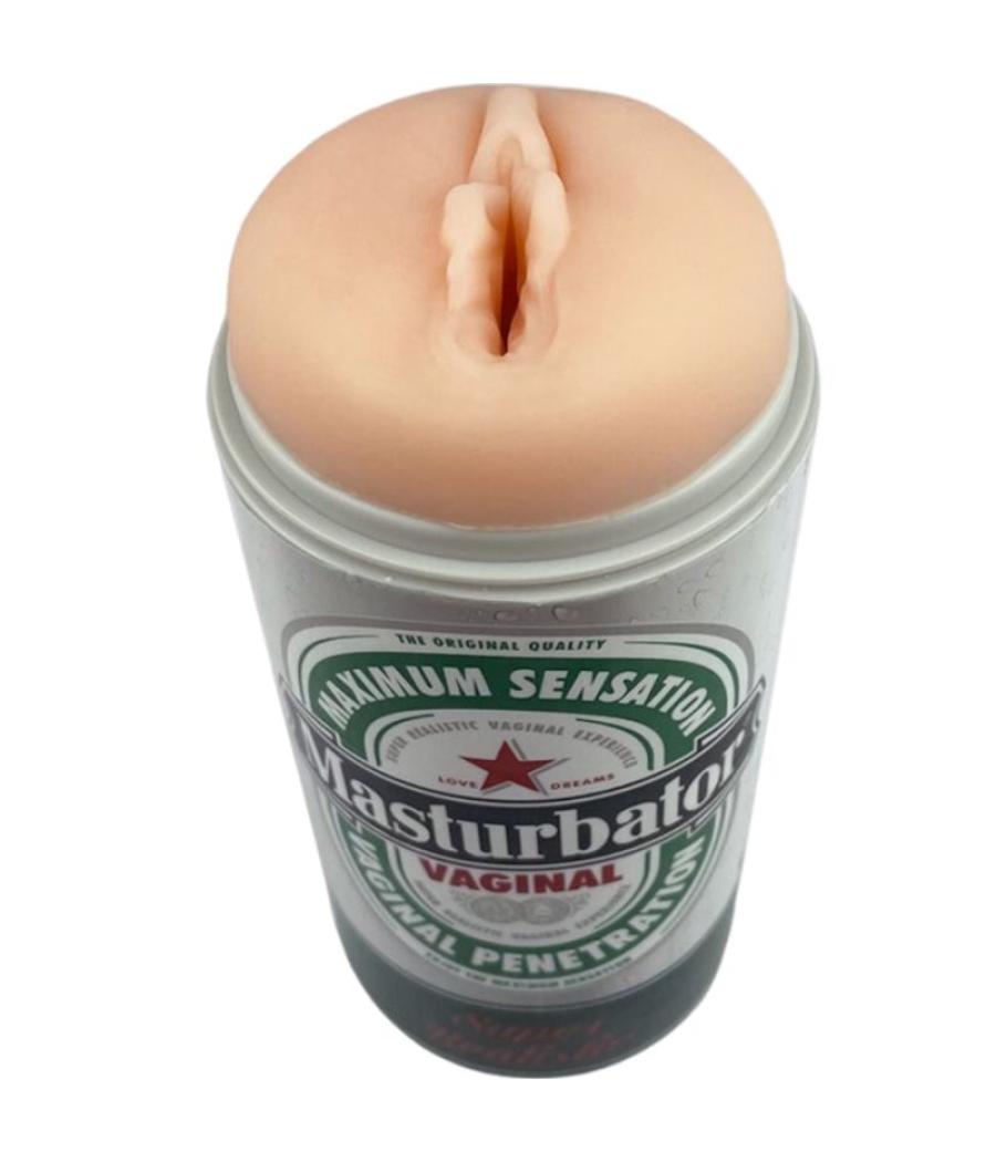 Alive - masturbador masculino vagina lata cerveza