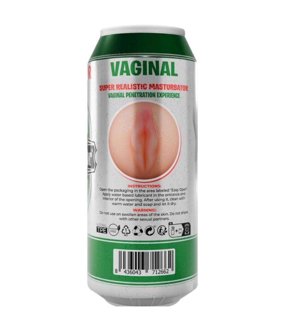 Alive - masturbador masculino vagina lata cerveza