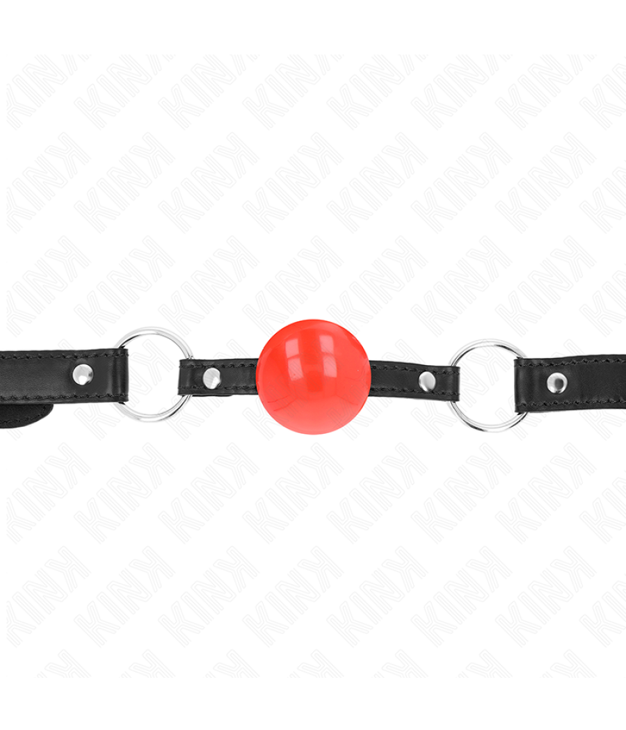 Kink - mordaza de bola 4 cm tpe rojo 60 x 2 cm