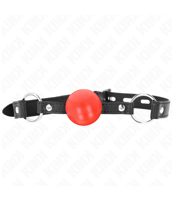Kink - mordaza de bola 4 cm tpe rojo 60 x 2 cm