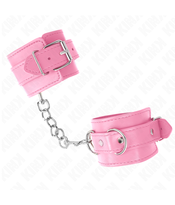 Kink - muÑequeras sencillas rosa ajustable 20-23 cm x 5.5 cm